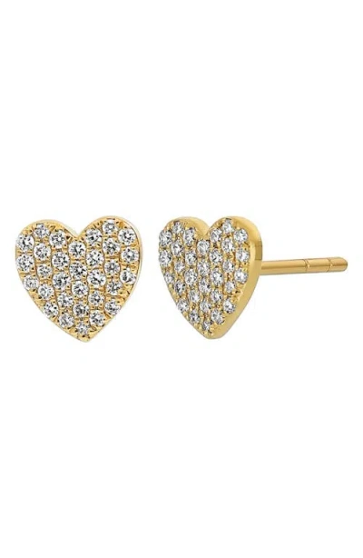 Bony Levy Bardot Pavé Diamond Stud Earrings In 18k Yellow Gold