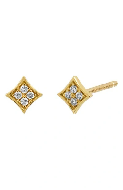 Bony Levy Bl Icon Diamond Stud Earrings In Gold