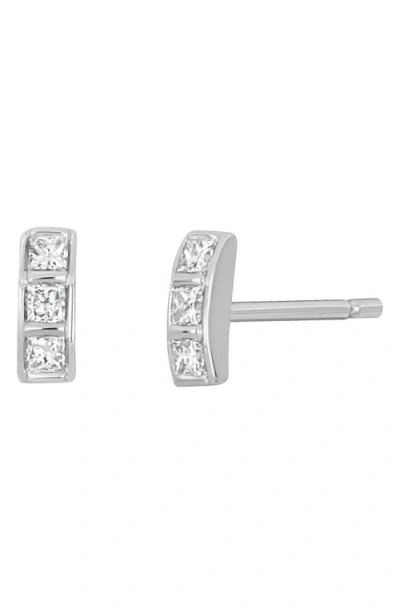 Bony Levy Bl Icon Diamond Stud Earrings In Silver
