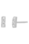 Bony Levy Bl Icon Diamond Stud Earrings In Silver