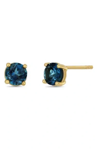 Bony Levy Blc 14k Gold Amethyst Stud Earrings In Metallic