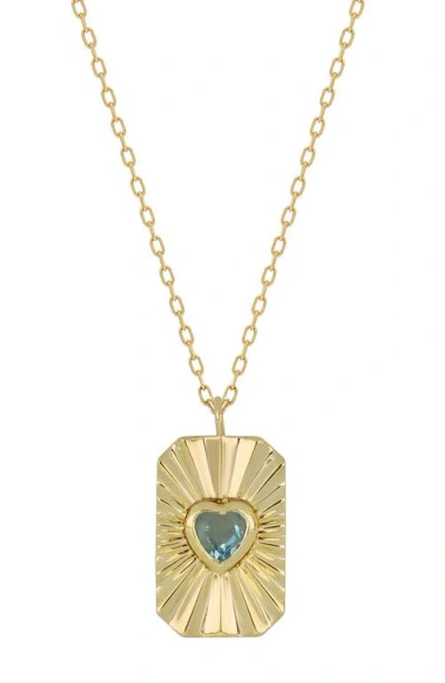 Bony Levy Blc Pendant Necklace In Gold