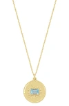 Bony Levy Blc Pendant Necklace In Gold