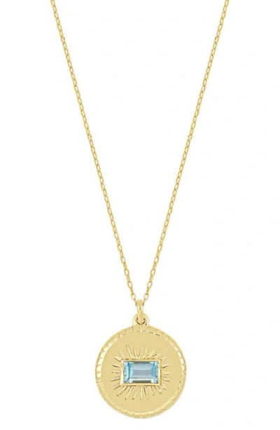 Bony Levy Blc Pendant Necklace In Gold