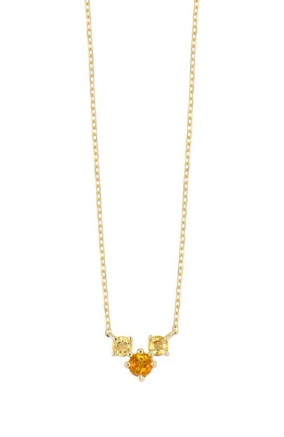 Bony Levy Blc Pendant Necklace In Gold