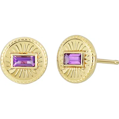 Bony Levy Blc Stud Earrings In Gold