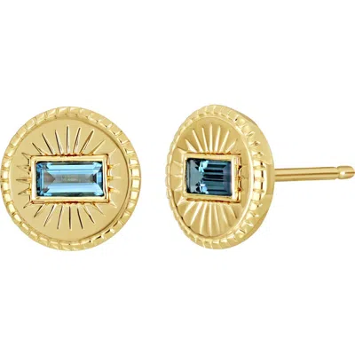 Bony Levy Blc Stud Earrings In Gold
