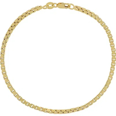 Bony Levy Box Chain Bracelet In 14k Yellow Gold