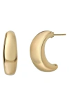 Bony Levy Chunky Half Hoop Earrings