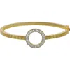 Bony Levy Circle Of Life Diamond Bangle In 18k Yellow Gold/ Diamond