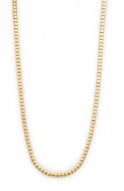 Bony Levy Cleo 14k Gold Tennis Necklace In 14k Yellow Gold