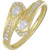Bony Levy Cleo 18k Gold Diamond Crossover Ring In Gold