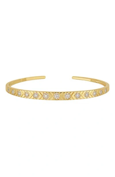 Bony Levy Cleo Diamond Cuff Bracelet In Gold