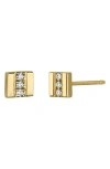 Bony Levy Cleo Diamond Stud Earrings In 18k Yellow Gold