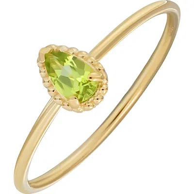 Bony Levy Color Stackable Ring In Gold