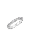 Bony Levy Diamond Band Ring In Silver