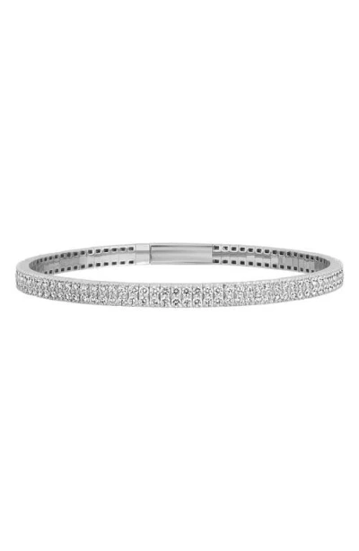 Bony Levy Diamond Bangle In 18k White Gold/diamond