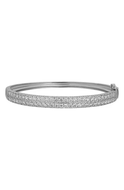 Bony Levy Diamond Bangle In 18k White Gold/diamond