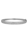Bony Levy Diamond Bangle In White