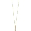 Bony Levy Diamond Bar Pendant Necklace In Gold
