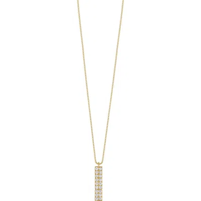 Bony Levy Diamond Bar Pendant Necklace In Gold