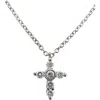 Bony Levy Diamond Cross Pendant Necklace In 18k White Gold