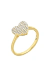 Bony Levy Diamond Heart Ring In 18k Yellow Gold