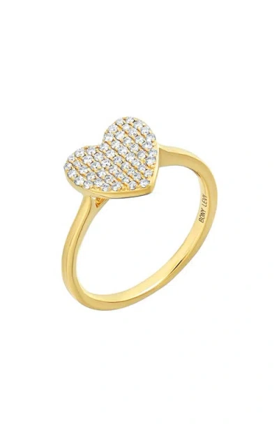 Bony Levy Diamond Heart Ring In 18k Yellow Gold