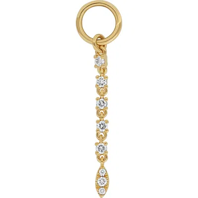 Bony Levy Diamond Linear Charm (nordstrom Exclusive) In 18k Yellow Gold