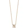 Bony Levy Diamond Pavé Initial Pendant Necklace