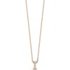 Bony Levy Diamond Pavé Initial Pendant Necklace In 18k Rose Gold - I