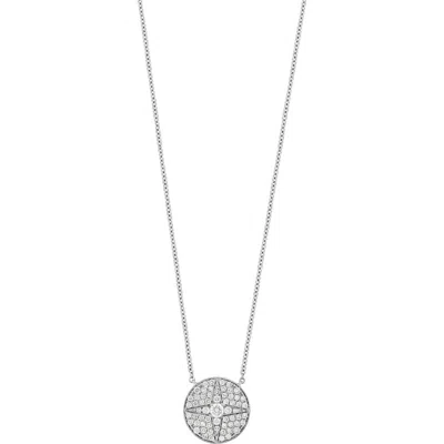 Bony Levy Diamond Pendant Necklace In Silver