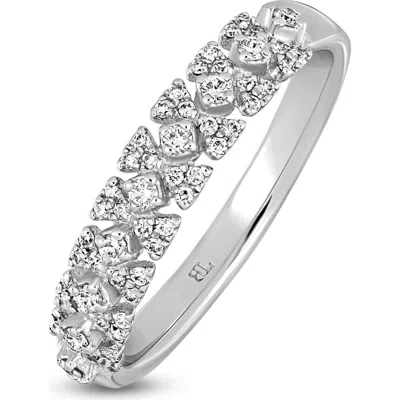 Bony Levy Diamond Ring In Silver