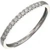 Bony Levy Diamond Stacking Ring In 18k White Gold