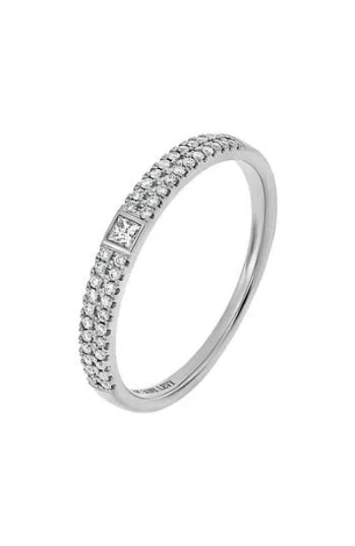 Bony Levy Diamond Stacking Ring In White
