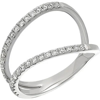 Bony Levy Diamond Statement Stack Ring In 18k White Gold