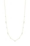 Bony Levy Diamond Station Necklace In Gold