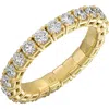 Bony Levy Diamond Stretch Ring In 18k Yellow Gold/ Diamond