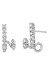 Bony Levy Diamond Stud Earrings In Silver