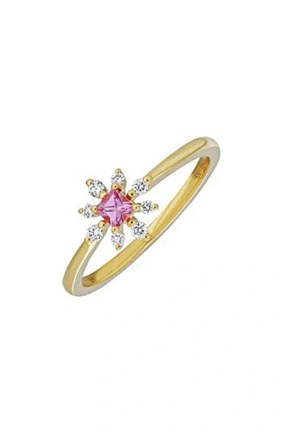 Bony Levy El Mar 18k Gold Diamond & Sapphire Star Ring In 18k Yellow Gold