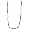 Bony Levy El Mar Amethyst Beaded Necklace In 14k Yellow Gold - Amethyst