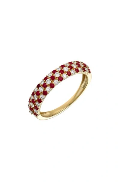 Bony Levy El Mar Band Ring In 18k Yg Ruby