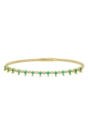 Bony Levy El Mar Diamond & Emerald Bracelet In Gold