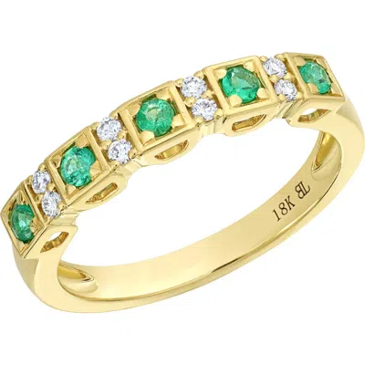 Bony Levy El Mar Diamond & Emerald Ring (nordstrom Exclusive) In Gold