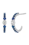 Bony Levy El Mar Diamond & Gemstone Hoop Earrings In Metallic