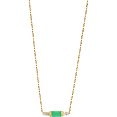 Bony Levy El Mar Emerald & Diamond Pendant Necklace In Gold