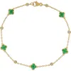 Bony Levy El Mar Gemstone & Diamond Station Bracelet In Multi