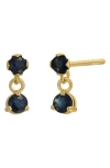 Bony Levy El Mar Gemstone Drop Earrings In 18k Yellow Gold Sapphire
