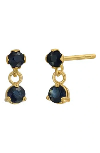 Bony Levy El Mar Gemstone Drop Earrings In 18k Yellow Gold Sapphire