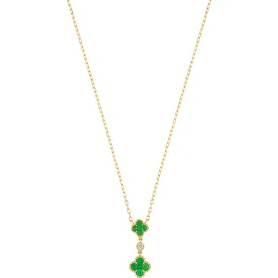 Bony Levy El Mar Gemstone Pendant Necklace In 18ky 11mxmx0.36